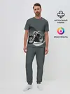 Мужская пижама с брюками / Мотоцикл