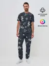 Мужская пижама с брюками / Nautical art