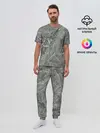 Мужская пижама с брюками / Grey