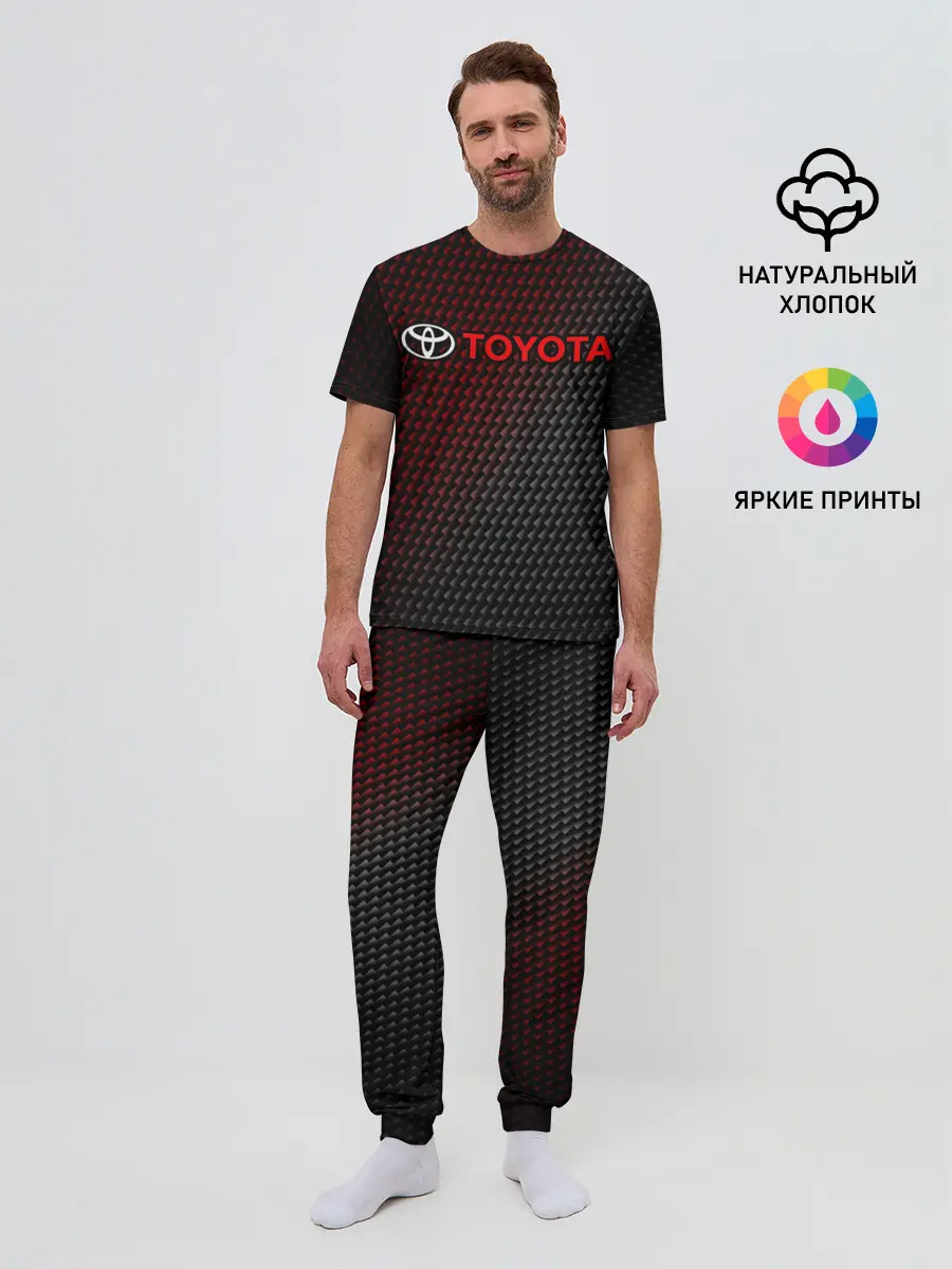 Мужская пижама с брюками / TOYOTA / ТОЙОТА