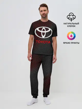 Мужская пижама с брюками / TOYOTA / ТОЙОТА
