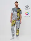 Мужская пижама с брюками / сноубордист