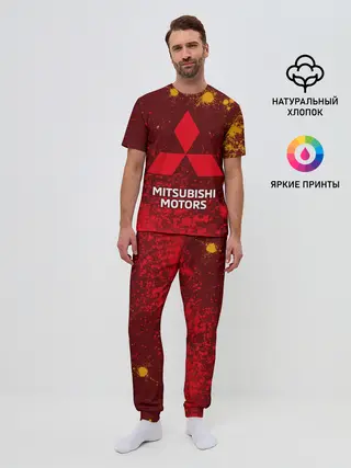 Мужская пижама с брюками / MITSUBISHI / МИТСУБИСИ