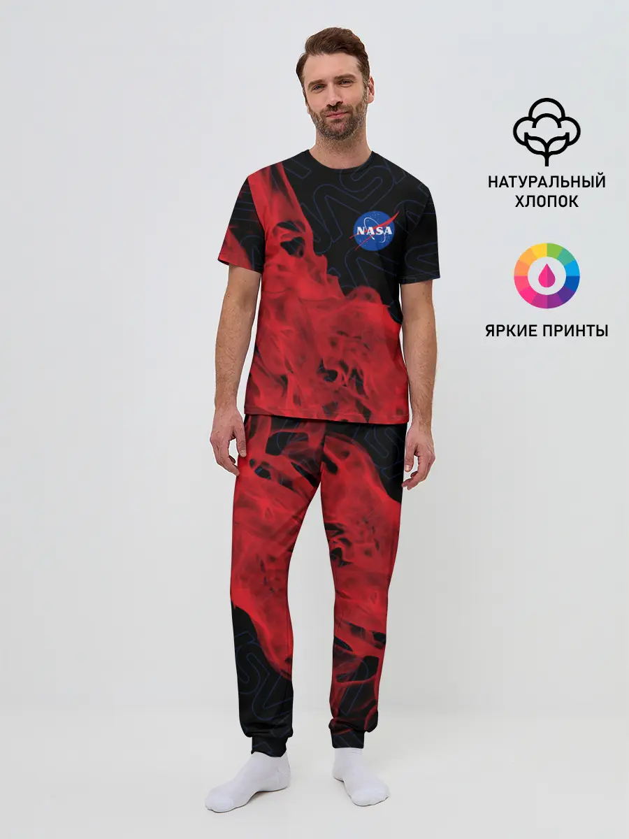 Мужская пижама с брюками / NASA / НАСА