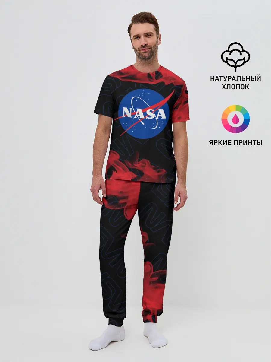 Мужская пижама с брюками / NASA / НАСА