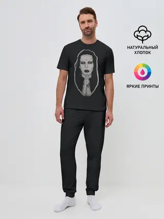 Мужская пижама с брюками / Marilyn Manson