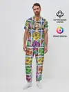 Мужская пижама с брюками / Buzova pop-art