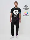 Мужская пижама с брюками / EXO BAND.