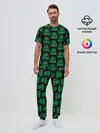 Мужская пижама с брюками / ЗЕМЛЯ