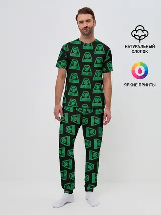 Мужская пижама с брюками / ЗЕМЛЯ