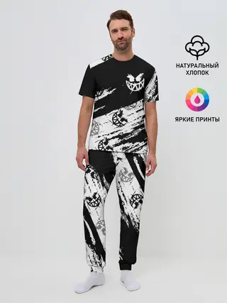 Мужская пижама с брюками / PYROKINESIS.