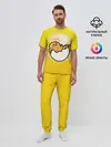 Мужская пижама с брюками / Гудетама веселое яйцо