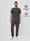 Мужская пижама с брюками / GTA 5 Pattern