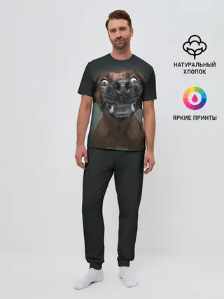 Мужская пижама с брюками / Это всё мне?!