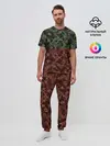 Мужская пижама с брюками / Двойной камуфляж