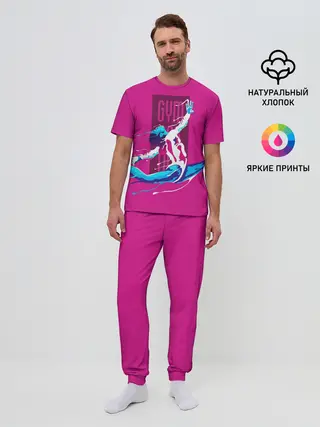 Мужская пижама с брюками / Gymnastics
