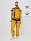 Мужская пижама с брюками / Pikachu black&yellow