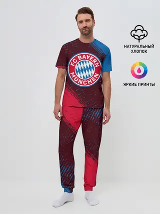 Мужская пижама с брюками / FC BAYERN / БАВАРИЯ