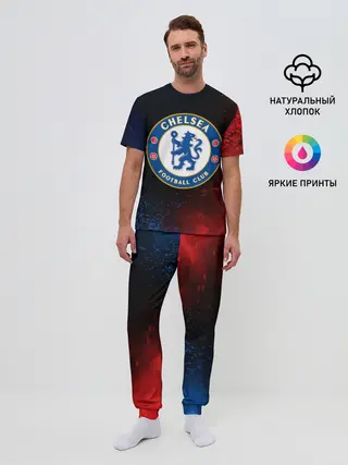 Мужская пижама с брюками / CHELSEA F.C. / ЧЕЛСИ
