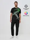 Мужская пижама с брюками / Basketball handlendinhg