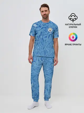 Мужская пижама с брюками / Манчестер Сити | Man City