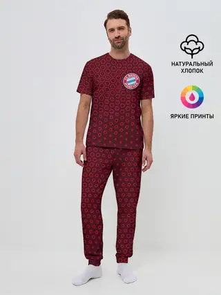 Мужская пижама с брюками / FC BAYERN / БАВАРИЯ