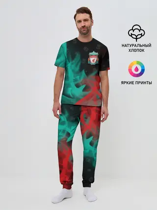 Мужская пижама с брюками / LIVERPOOL / Ливерпуль