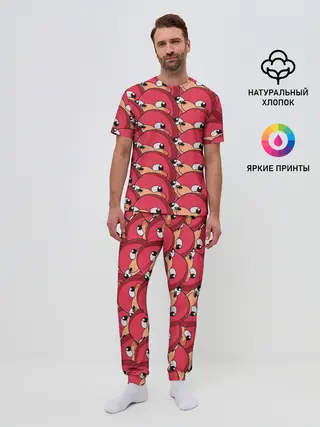 Мужская пижама с брюками / Knuckles