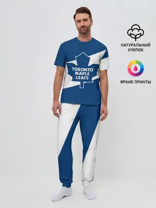 Мужская пижама с брюками / Торонто Мейпл Лифс