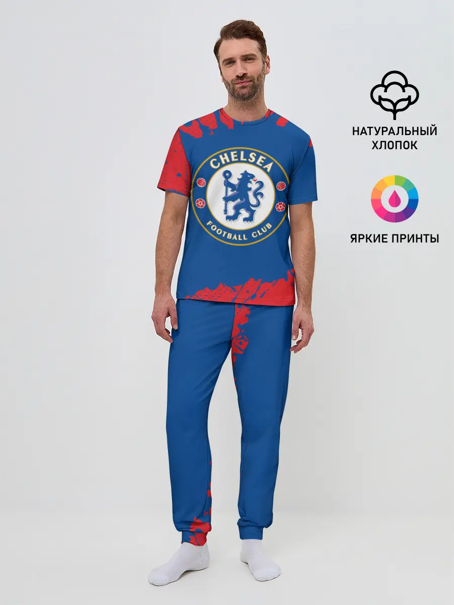 Мужская пижама с брюками / CHELSEA F.C. / ЧЕЛСИ