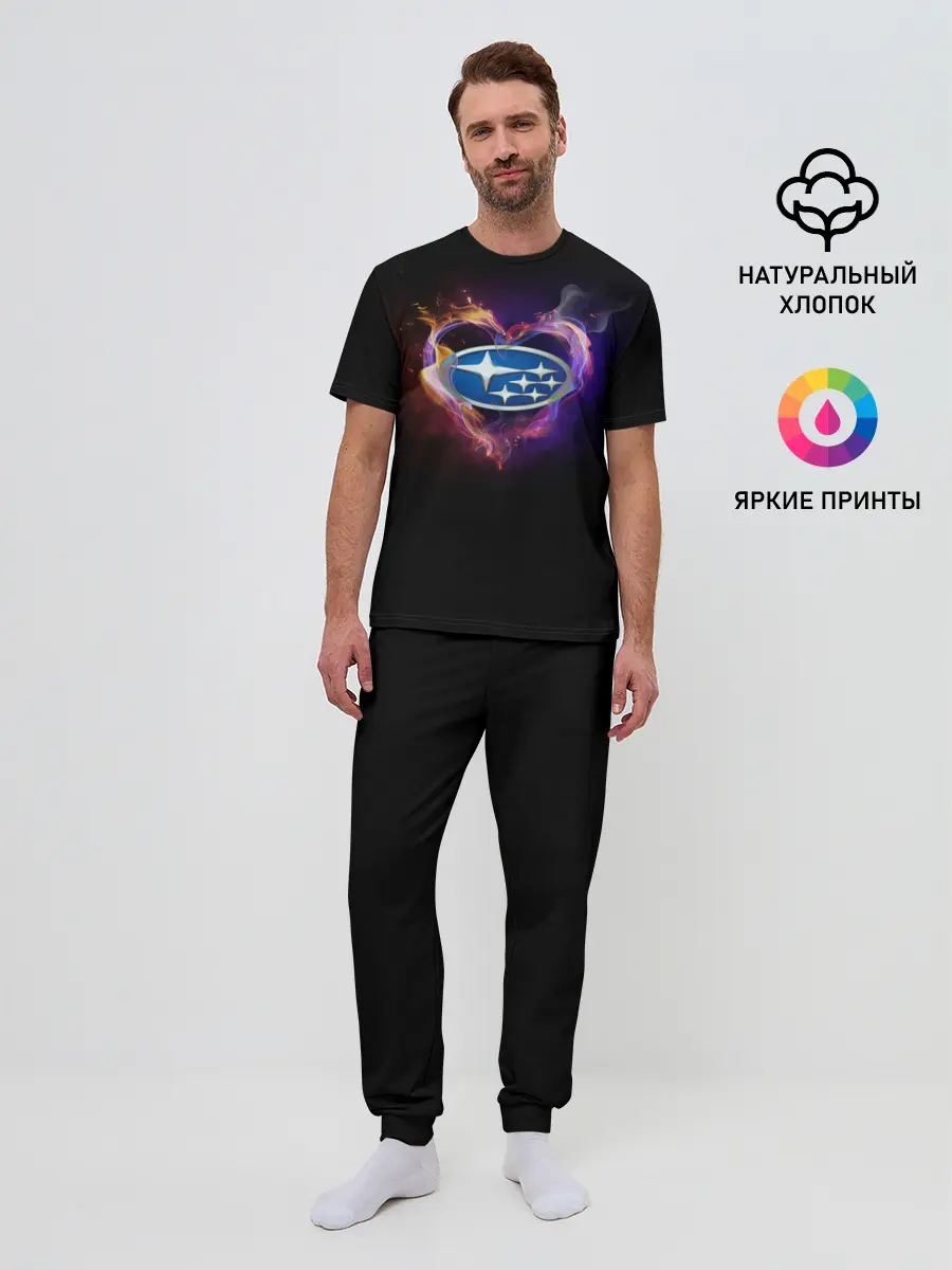 Мужская пижама с брюками / Subaru