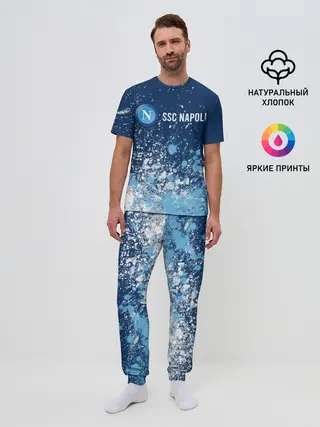 Мужская пижама с брюками / SSC NAPOLI / Наполи