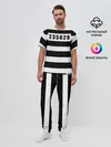 Мужская пижама с брюками / Костюм заключенного