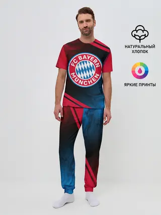 Мужская пижама с брюками / FC BAYERN / БАВАРИЯ