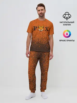 Мужская пижама с брюками / FOX