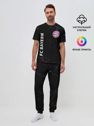 Мужская пижама с брюками / FC BAYERN / БАВАРИЯ