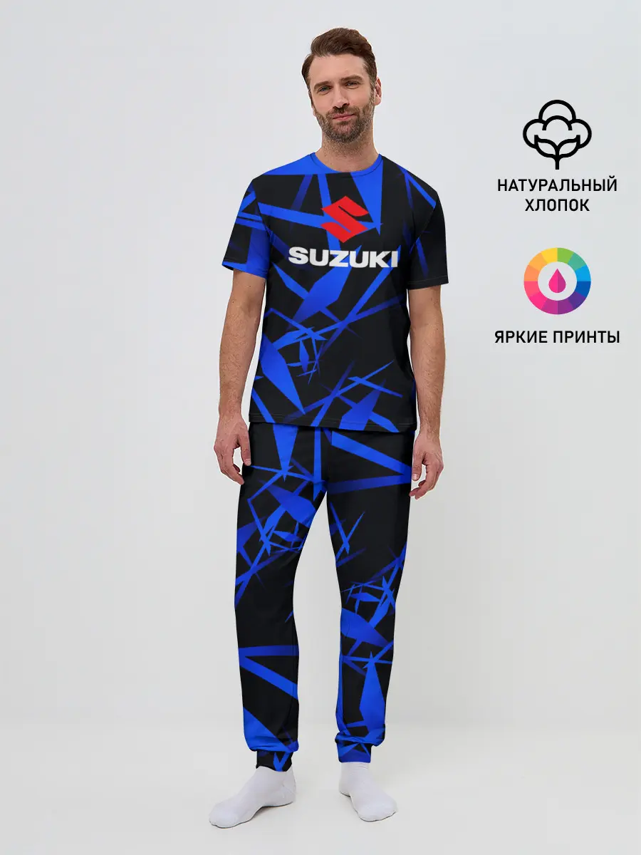 Мужская пижама с брюками / Suzuki