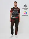 Мужская пижама с брюками / Honda Civic Type R.