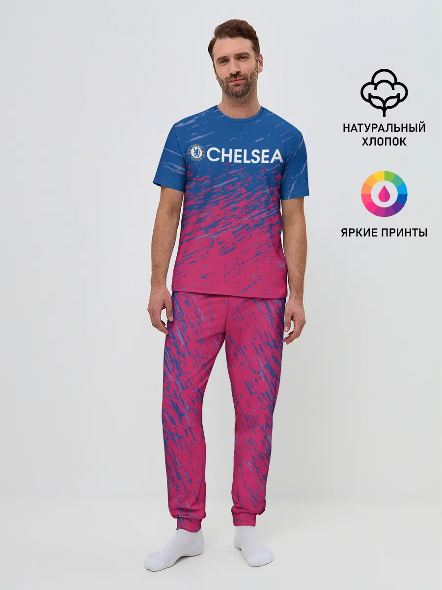 Мужская пижама с брюками / Chelsea / Челси.