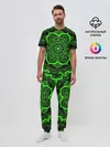 Мужская пижама с брюками / Mandala