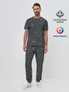 Мужская пижама с брюками / Супер броня