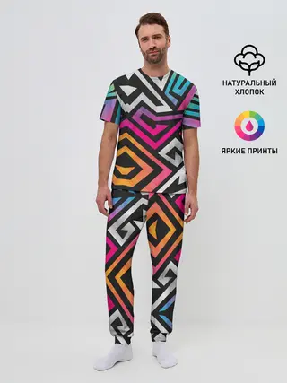 Мужская пижама с брюками / GRAFFITY