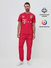 Мужская пижама с брюками / BAYERN 20/21 - ДОМАШНЯЯ