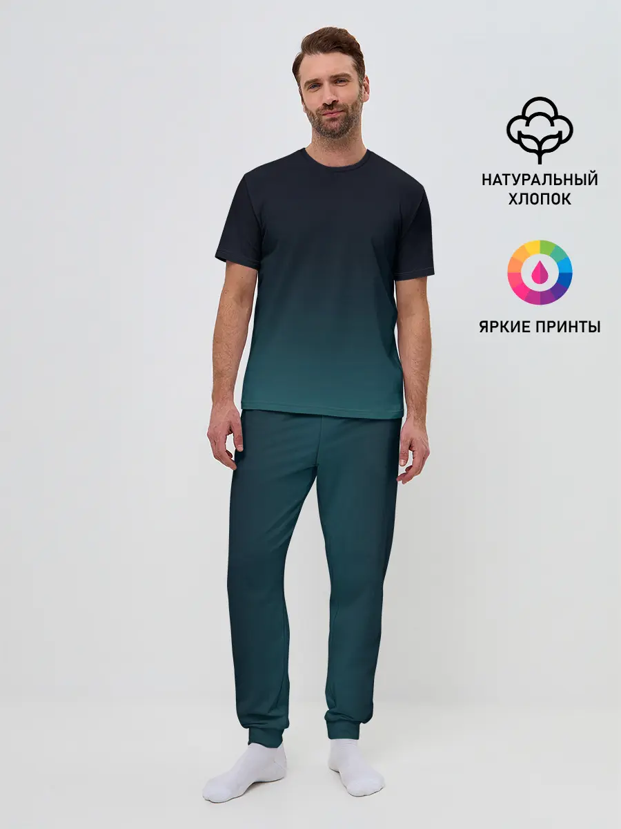 Мужская пижама с брюками / GRADIENT