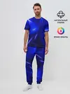 Мужская пижама с брюками / Космический вихрь