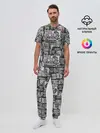 Мужская пижама с брюками / Бесконечный город