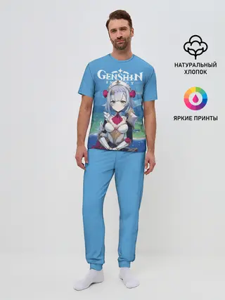 Мужская пижама с брюками / Genshin Impact