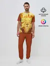 Мужская пижама с брюками / Лев