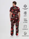 Мужская пижама с брюками / CYBERPUNK 2077 SAMURAI
