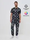 Мужская пижама с брюками / PlayBoy x Among Us monogram